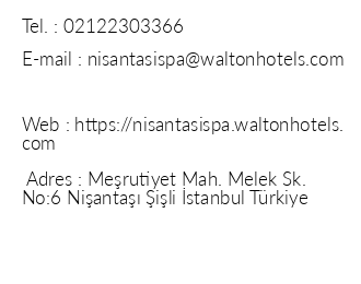 Walton Hotels & Spa Nianta iletiim bilgileri